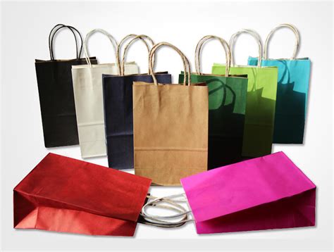 Buy Kraft Paper T Bags With Handle Wholesale And Custom Bag