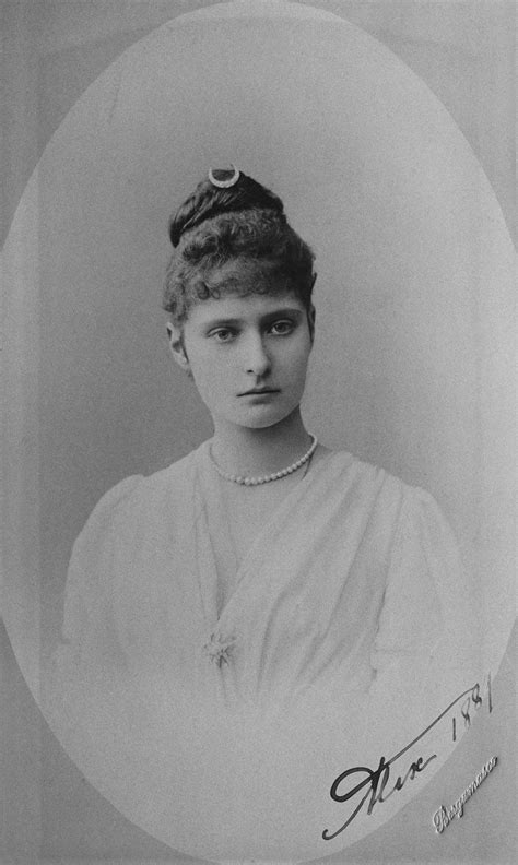 Empress Alexandra Feodorovna 1872 1918 When Princess Alix Of Hesse