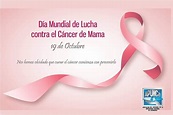 19 de Octubre DIA MUNDIAL DE LA LUCHA CONTRA EL CÁNCER DE MAMAS. - APUNCA