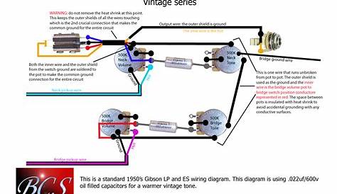 gibson guitar wiring diagrams