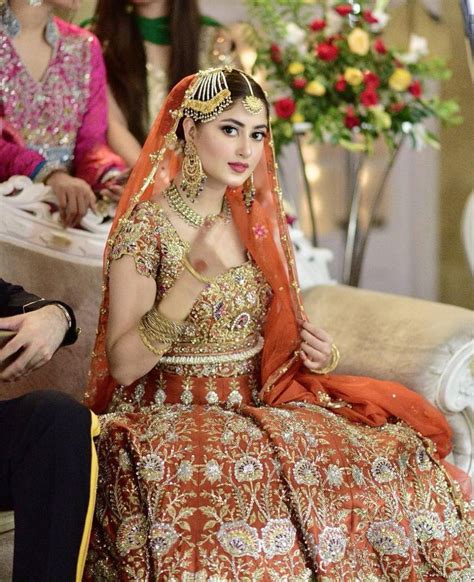 Sajal Ali Pakistani Bridal Wear Bridal Dress Fashion Pakistani Bridal Dresses