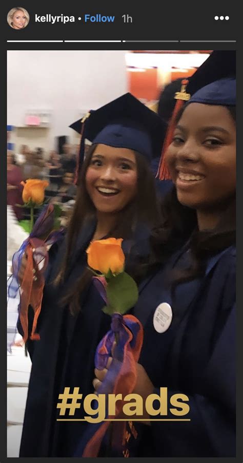 Proud Mama Kelly Ripa Shares Photos From Daughter Lolas High School