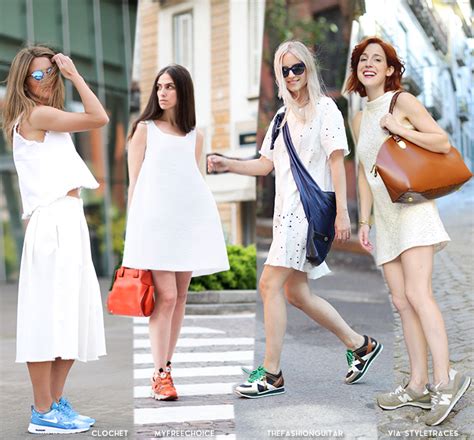 How To Wear Dress Sneakers For Summer Blue Is In Fashion This Year