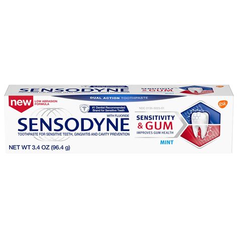 Sensodyne Sensitivity And Gum Gingivitis And Sensitive Teeth Toothpaste