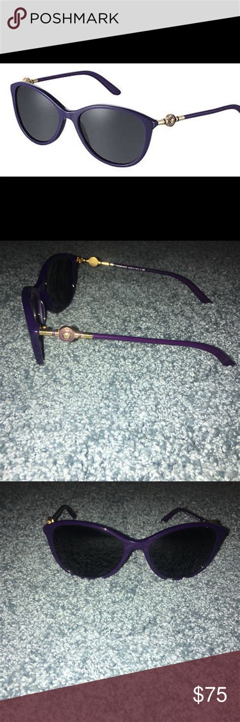 Authentic Purple Versace Sunglasses Versace Sunglasses Sunglasses Glasses Accessories