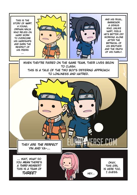 Eunnieverse Some Pages Of A Naruto Parody Comic Im Making For