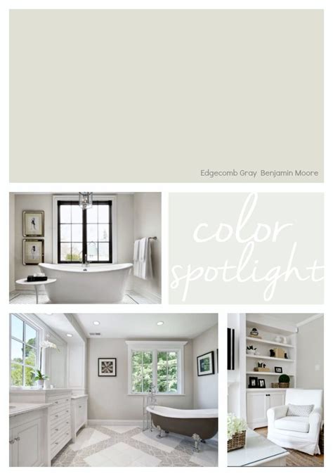 Benjamin Moore Edgecomb Gray Color Spotlight Paint Colors Benjamin