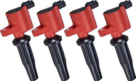 Ena Set Of 4 Direct Ignition Coil Pack Compatible With Ford Mercury