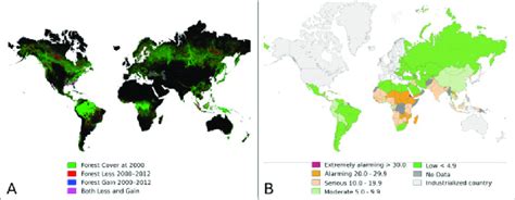 A Global Forest Cover Change From 2000 To 2012 Hansen Et Al 2013