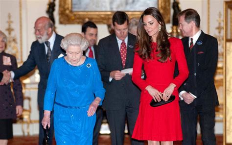 Kate Middleton And Queen Greet Hollywood Stars At Buckingham Palace