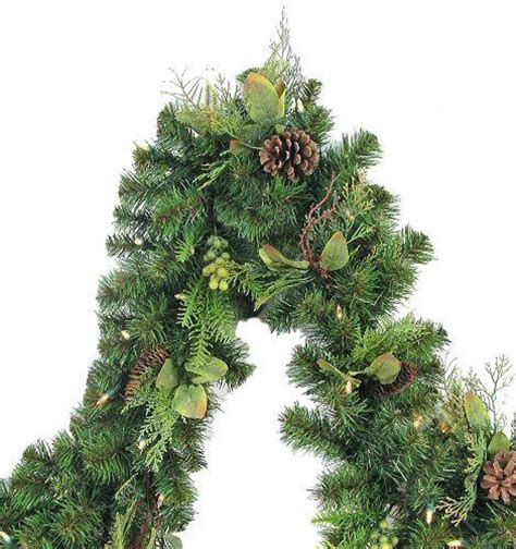 Home Accents Holiday 9 Ft Led Pre Lit Nature Inspired Artificial