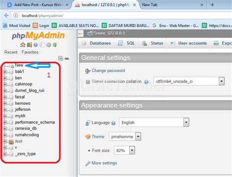 Cara Membuat Database Mysql Di Phpmyadmin Dengan Xampp Komangkrisnajaya