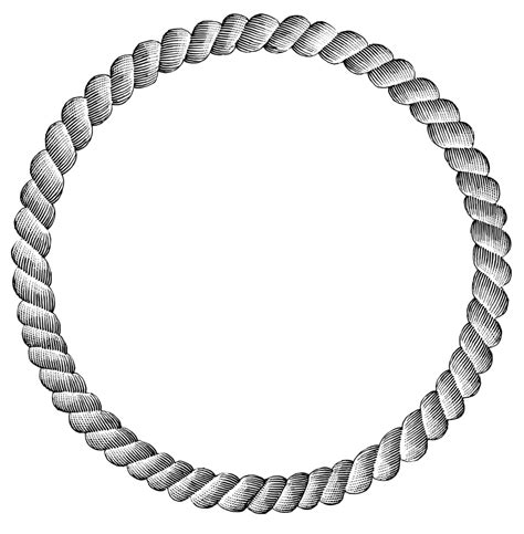 Clipart Circle Rope Clipart Circle Rope Transparent F