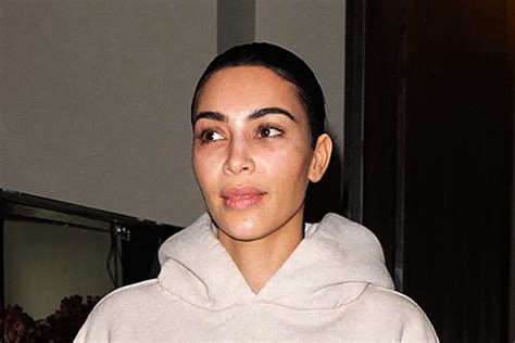 Kim Kardashian Sans Maquillage