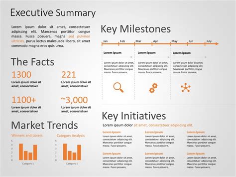 Executive Summary Template Ppt Free Download Printable Templates