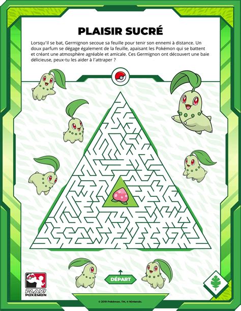 Labyrinthe Pokémon Germignon