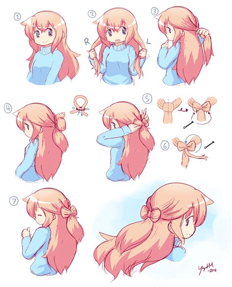 10 Amazing Drawing Hairstyles For Characters Ideas Kawaii Hairstyles Anime Poses Reference