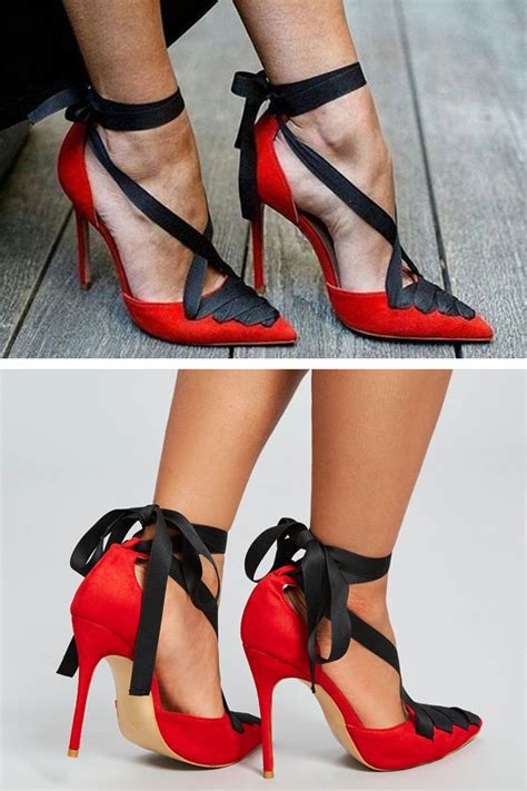 Shoespie Lace Up Womens Red Stiletto Heels Stiletto Heels Heels Red Stiletto Heels