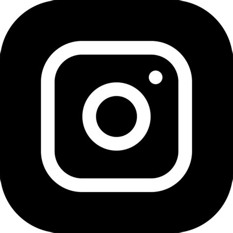 Instagram Logo Black Png