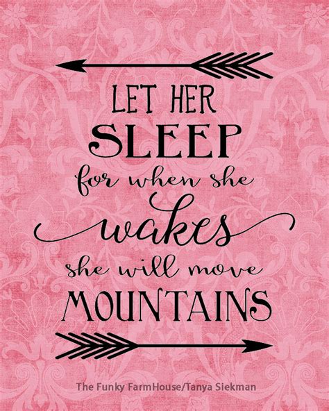 Read more quotes from napoléon bonaparte. SVG & PNG Let her sleep for when she wakes she will move