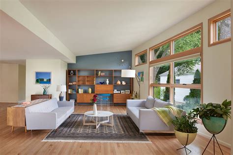 Mid century modern interior design. 30 Mesmerizing Mid-Century Modern Living Rooms And Their ...