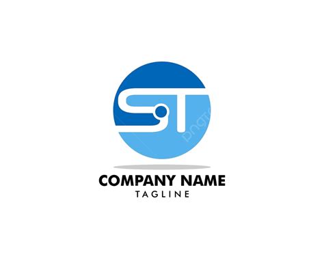 Initial Letter St Logo Template Design Symbol Template Illustration