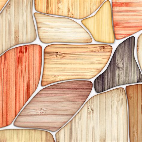Wooden Shapes Abstract Ipad Wallpapers Free Download