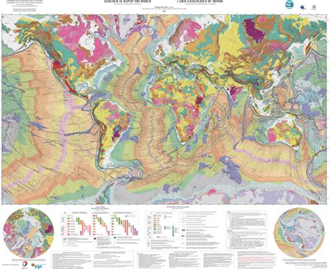 Pdf Geological Map Of The World At 135 M 3rd Edition Revised 2014