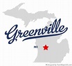 Map Of Greenville Michigan - Shari Demetria