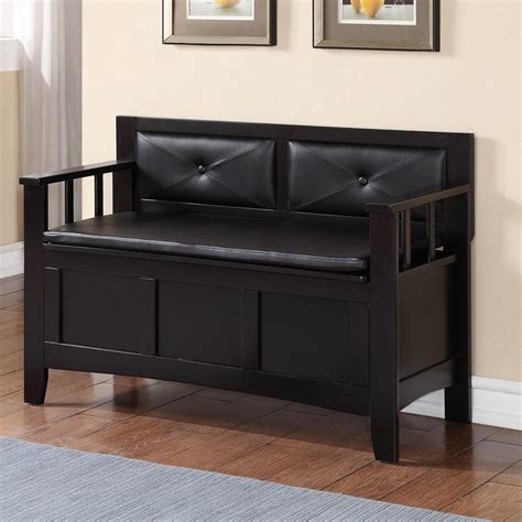 Nothing looks better in your home than a. Linon Home Decor Carlton Black Bench-84021BLK-01-KD-U ...