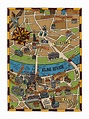 El mapa detallado ilustrada de Dresden | Dresde | Alemania | Europa ...