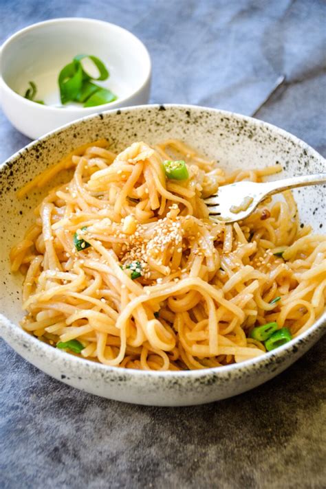 Asain Garlic Noodles Kays Clean Eats Main Dish