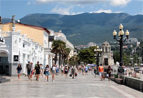 Yalta Crimea Oc City Cities Buildings Photography