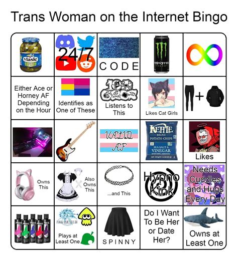 This is a popular bingo card on trans meme subreddits right now : r