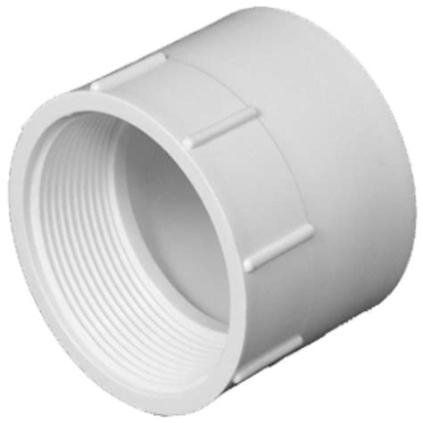 Charlotte Pipe 3 In Pvc Dwv Female Adapter Pvc001011200hd The Home Depot