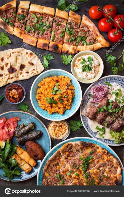 Traditional Turkish Dishes Stock Photo By Somegirl 162862396