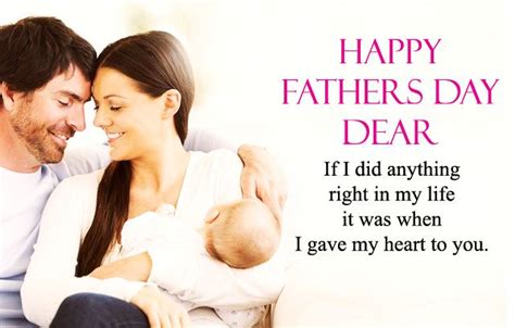 Happy Fathers Day My Love Quotes With Images From Wife To Husband