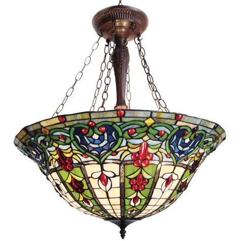 Stained Glass Hanging Pendant Lamp Ideas On Foter