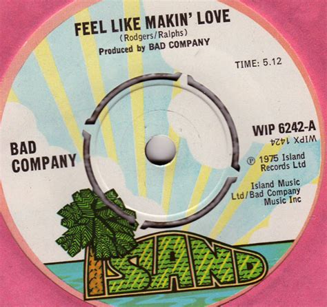 Bad Company Feel Like Makin Love Releases Discogs