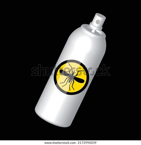Anti Mosquito Spray Vector Illustration Stock Vector Royalty Free