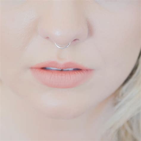 HOW TO HIDE YOUR SEPTUM PIERCING MELISSA MIXES Peacecommission Kdsg