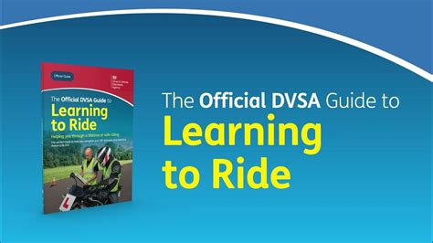 Official Dvsa Guide To Learning To Ride Youtube