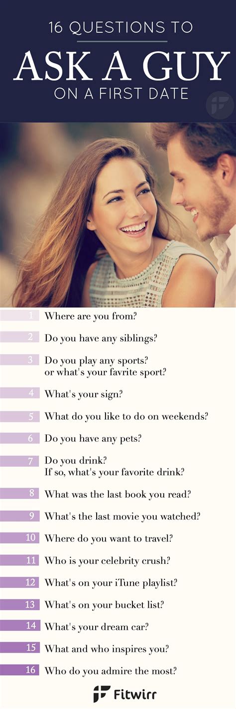 16 Questions Thatll Get You A Second Date Marriage Tips