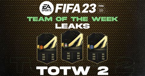 Fifa 23 Totw 2 Leaks And Predictions Including Liverpool And Man United