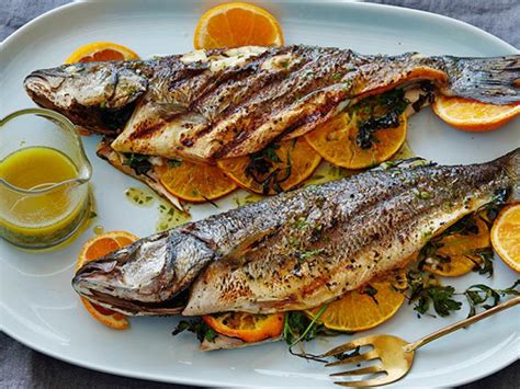 Grilled Whole Mediterranean Fish With Aged Sherry Vinegar Tarragon