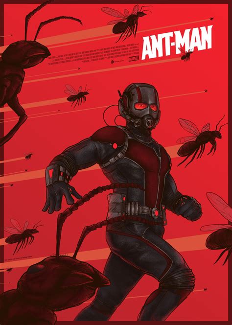 Huge Ant Man Tribute Art Collection From Poster Posse Marvel Comics