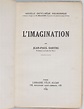 L'Imagination. [The Imaginary]. - Raptis Rare Books | Fine Rare and ...