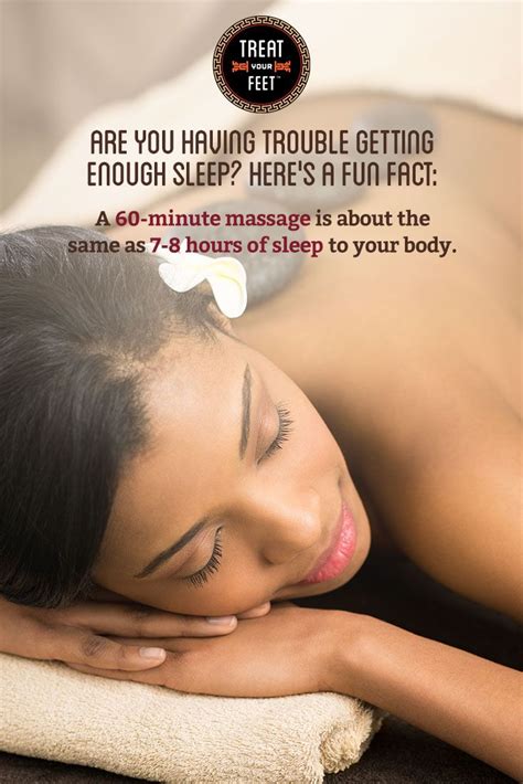Did You Know That A 1 Hour Massage Is About The Same As 7 8 Hours Of