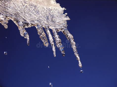 Melting Icicles Stock Photo Image Of Dropping Thawing 1676450