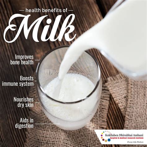 Health Benefits Of Milk Health Tips From Kokilaben Hospital